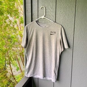 Men’s Nike Elite T Shirt Grey Medium